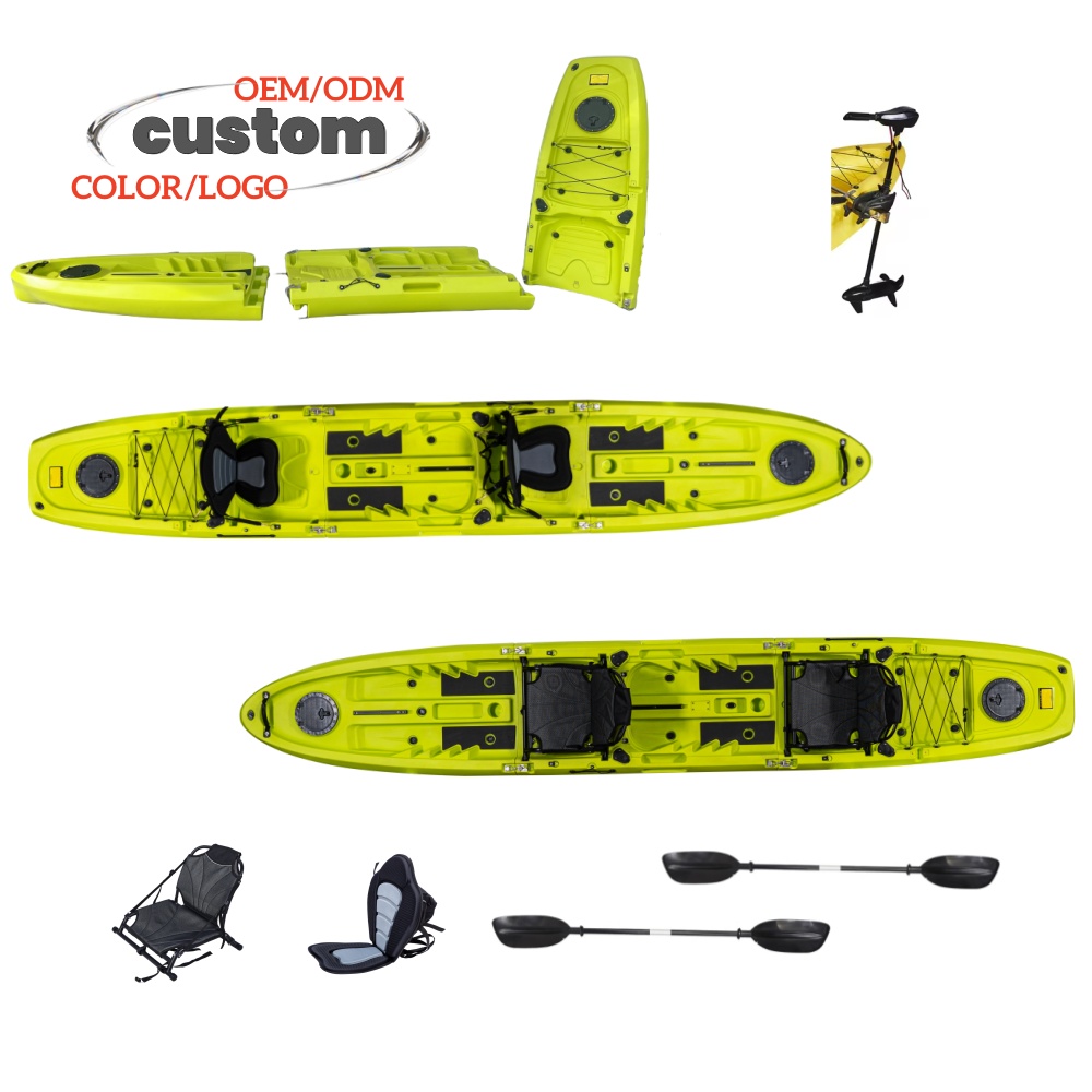 Fishing Kayak Sit On Top - New Modular Tandem Double Sit-on-Top Kayak