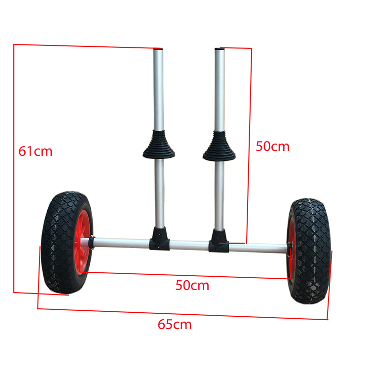 Aluminum Folding Universal Kay - đánh giá và giá Fishing Kayak Cart
