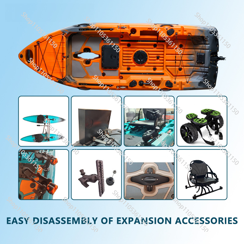 Modular Kayak Electric/Pedal-D - đánh giá và giá Fishing Kayak Inflatable