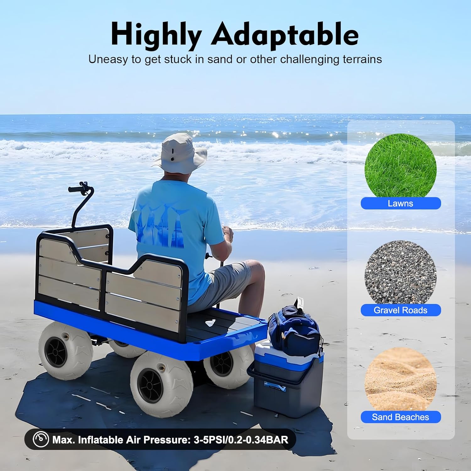 Beach Balloon Wheels 2 Pack 9  - đánh giá và giá Fishing Kayak Cart