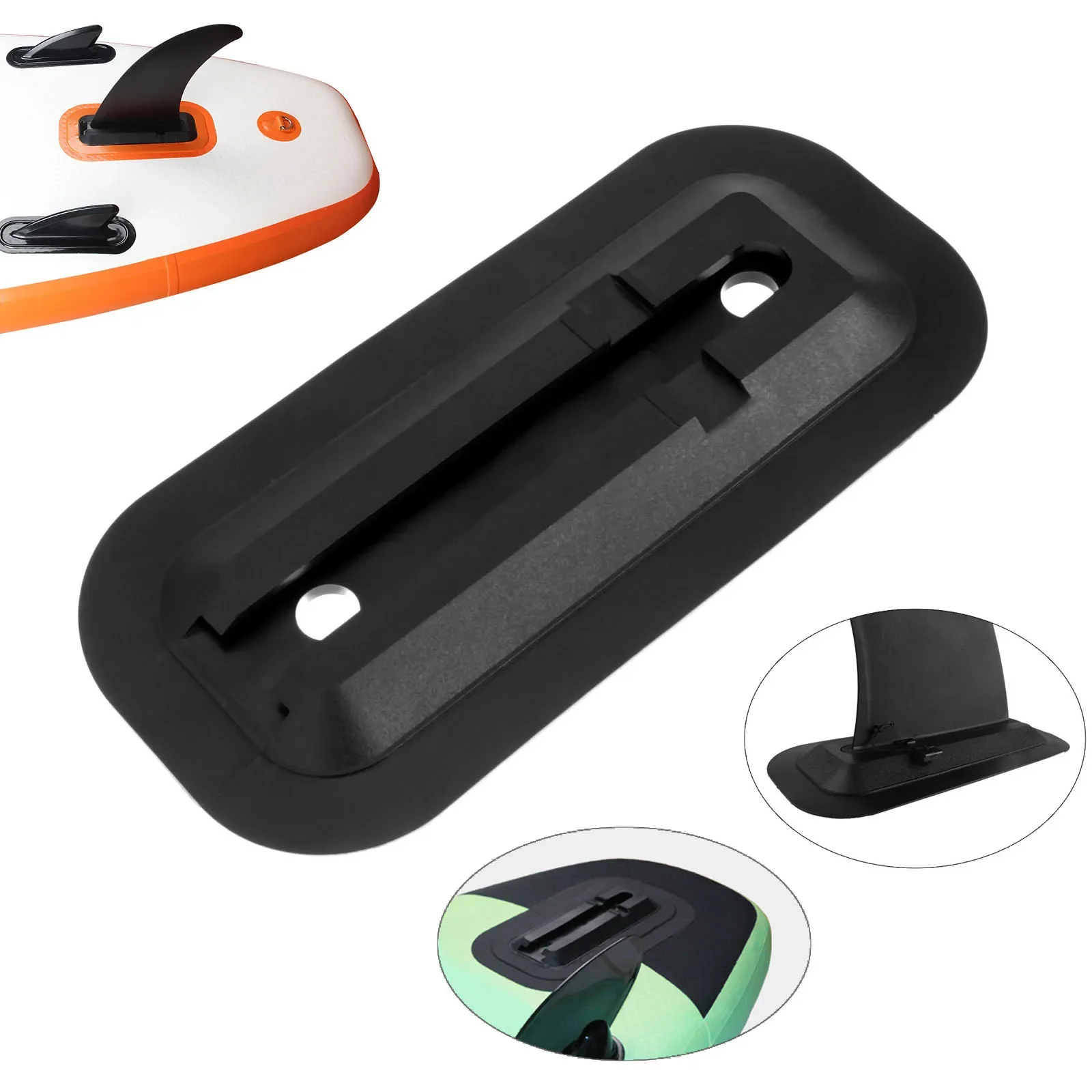 1 Pc PVC Slide-in Central Fin  - đánh giá và giá Fishing Kayak Paddle