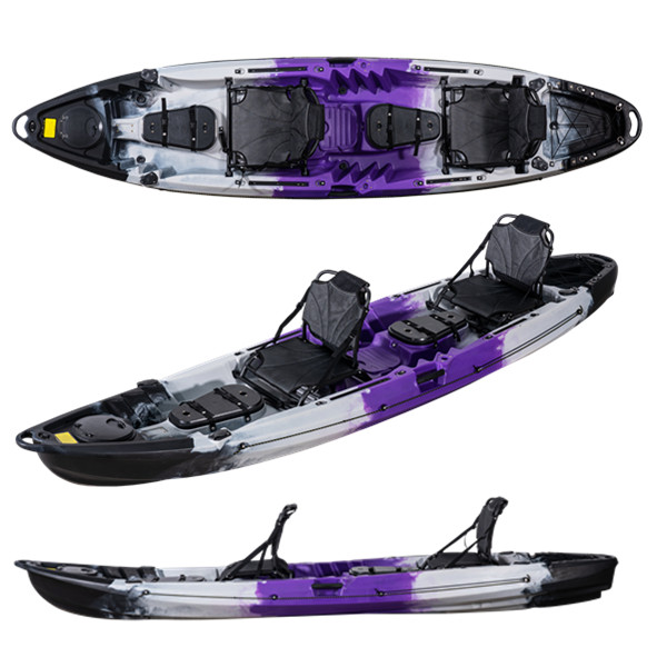 2+1 Seat Family Fishing Kayak  - đánh giá và giá Fishing Kayak Sit On Top