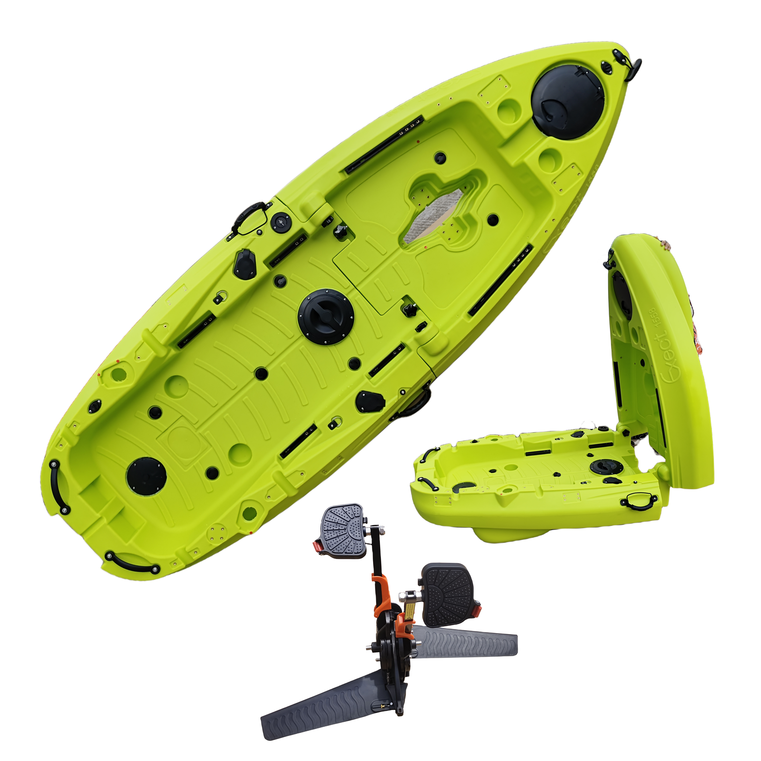 Plastic Kayak Pedal Kayak Fish - đánh giá và giá Fishing Kayak Seat