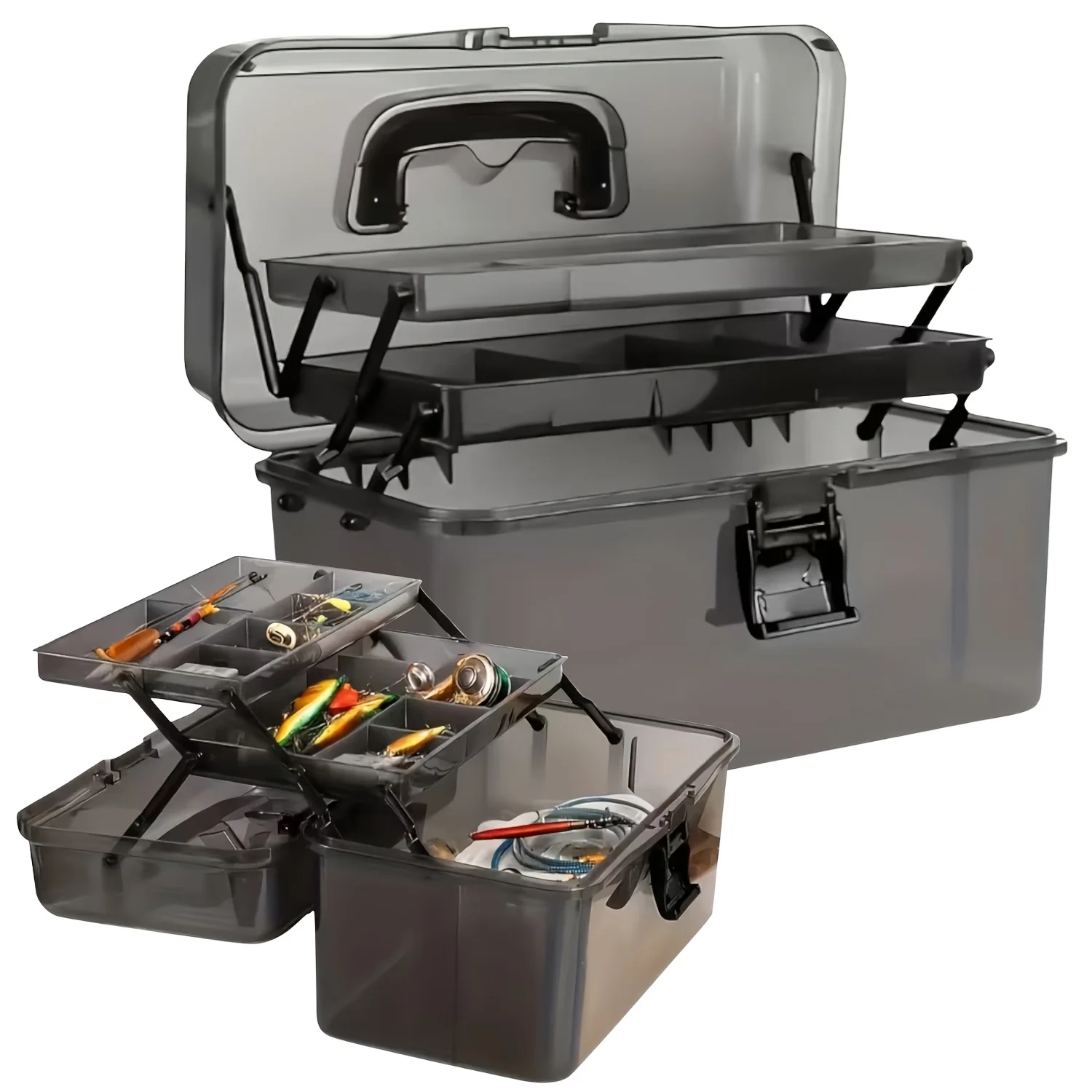Durable PE Fishing Gear Box |  - đánh giá và giá Fishing Kayak Crate