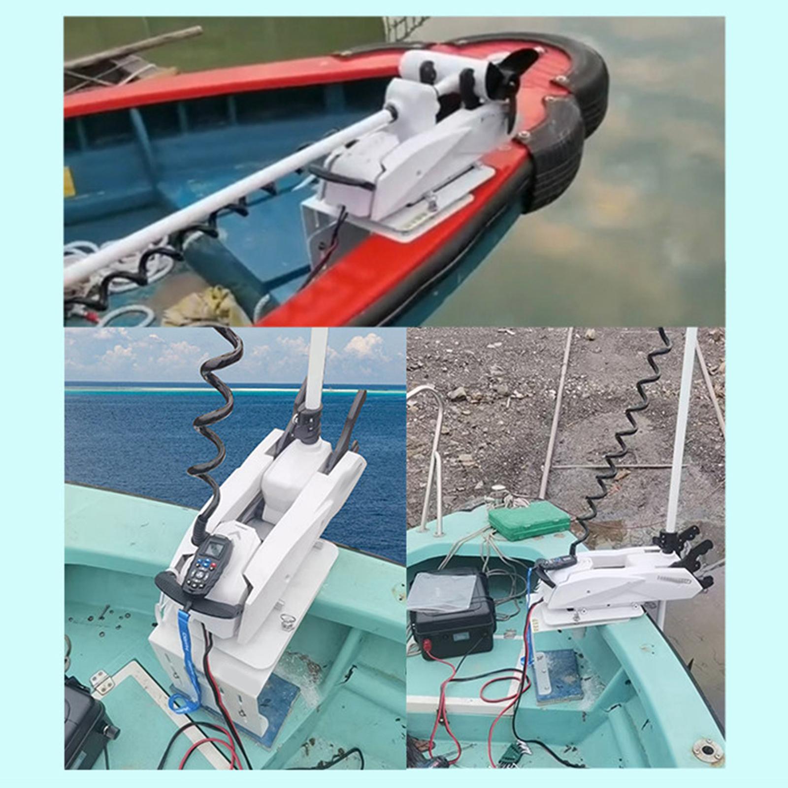 White Kayak Electric Motor Mou - đánh giá và giá Fishing Kayak Trolling Motor