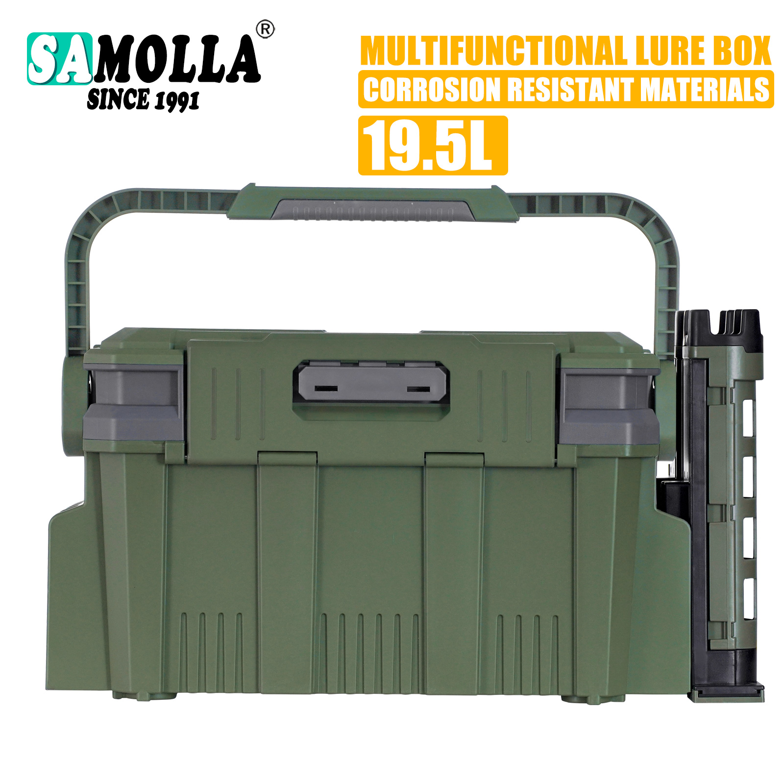 New Large Fishing Box Suit 19. - đánh giá và giá Fishing Kayak Crate