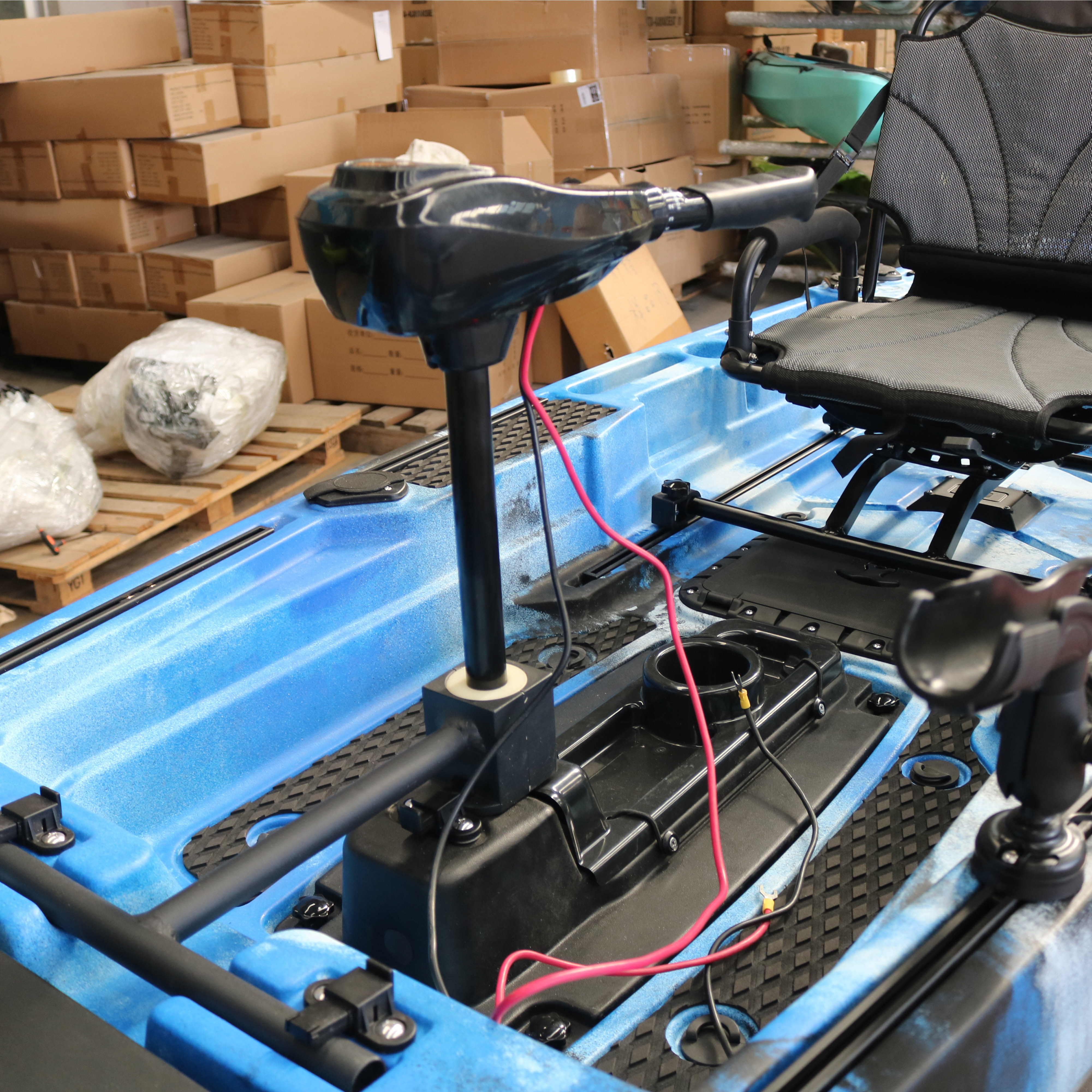 Vicking 46LBS Electric Trollin - đánh giá và giá Fishing Kayak Cart