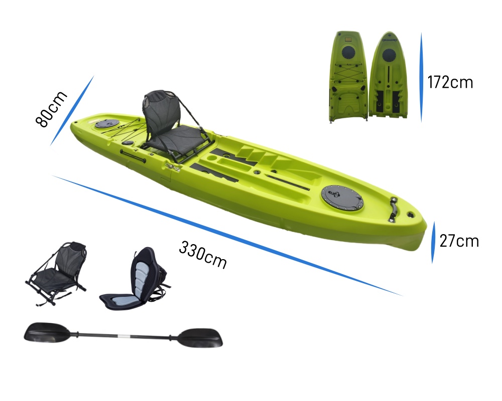 2025 NEW Modular Kayak 11ft Si - đánh giá và giá Fishing Kayak Sit On Top