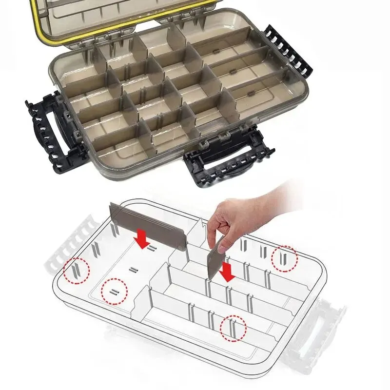 Large-Capacity Waterproof Fish - đánh giá và giá Fishing Kayak Crate