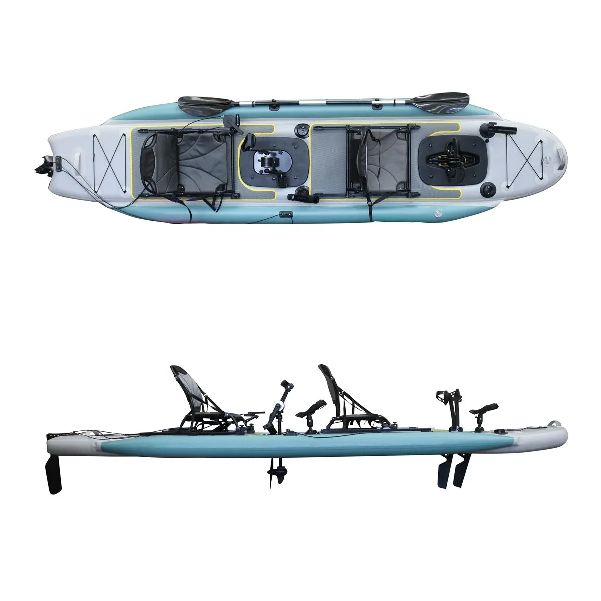 2026 14FT 2-Person Sit-On-Top  - đánh giá và giá Fishing Kayak Sit In