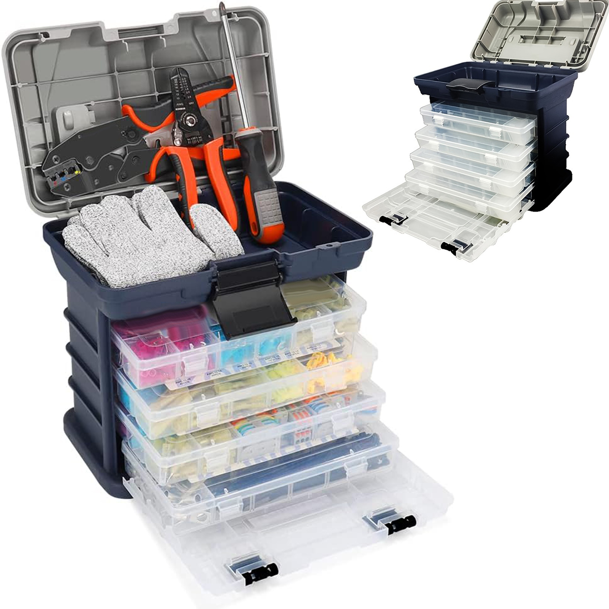 Multifunction Fashing Tackle B - đánh giá và giá Fishing Kayak Crate
