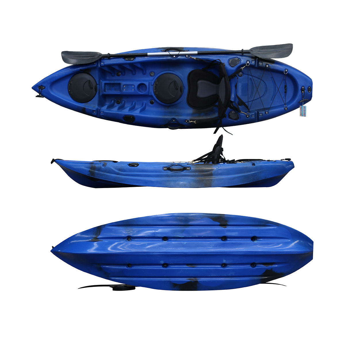 Fishing Kayak Plastic Single P - đánh giá và giá Fishing Kayak Sit On Top