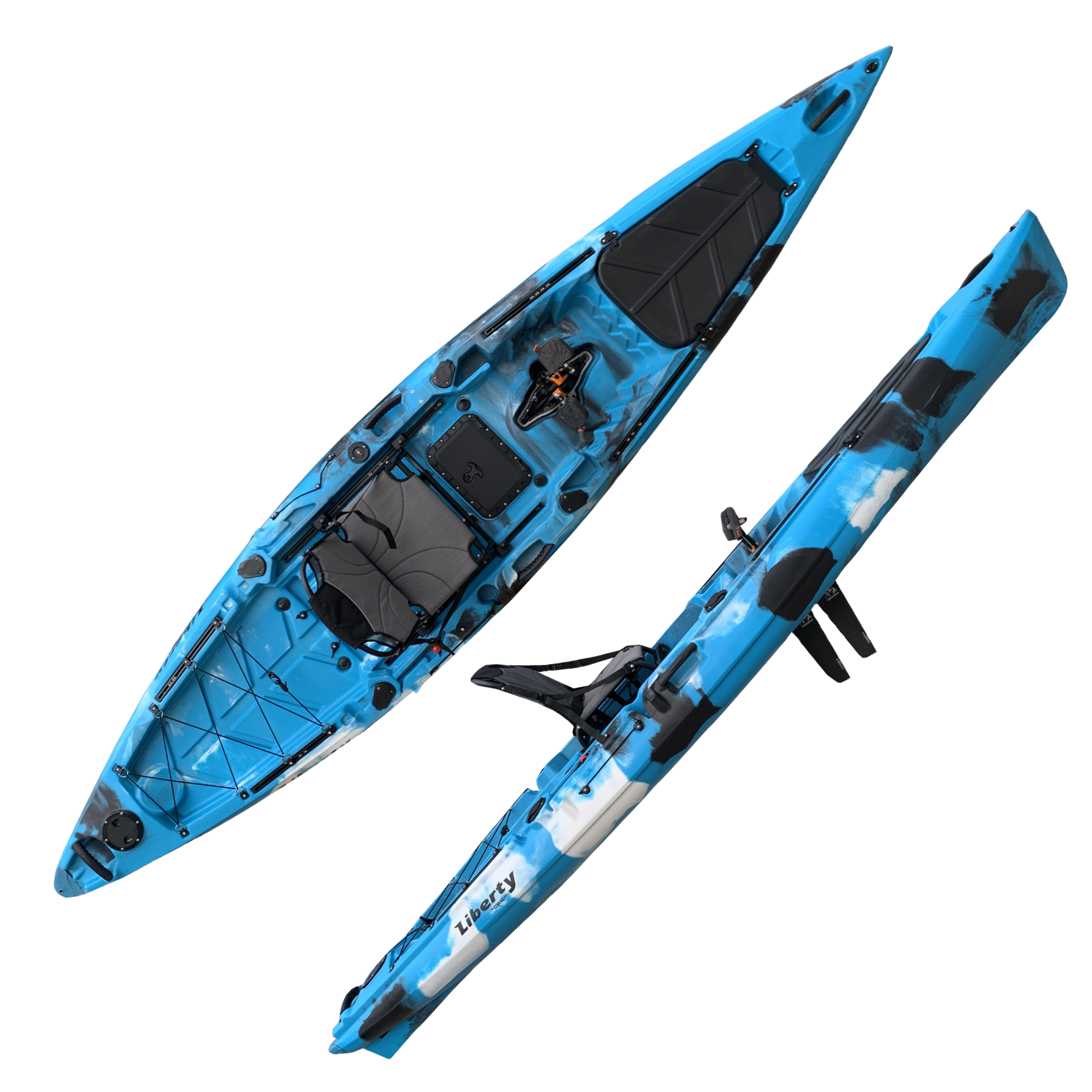 Zero Kayak New 4.15m One Perso - đánh giá và giá Fishing Kayak Pedal Drive