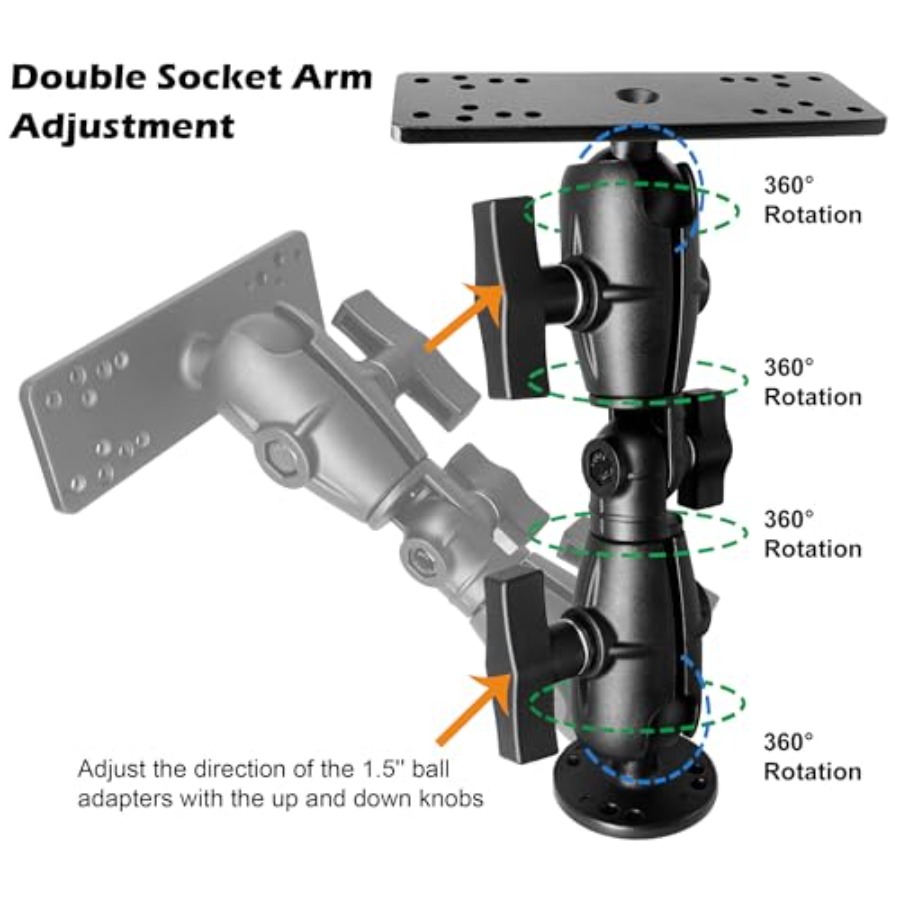 Boat/Kayak/Fishing Ball Fish F - đánh giá và giá Fishing Kayak Fish Finder Mount