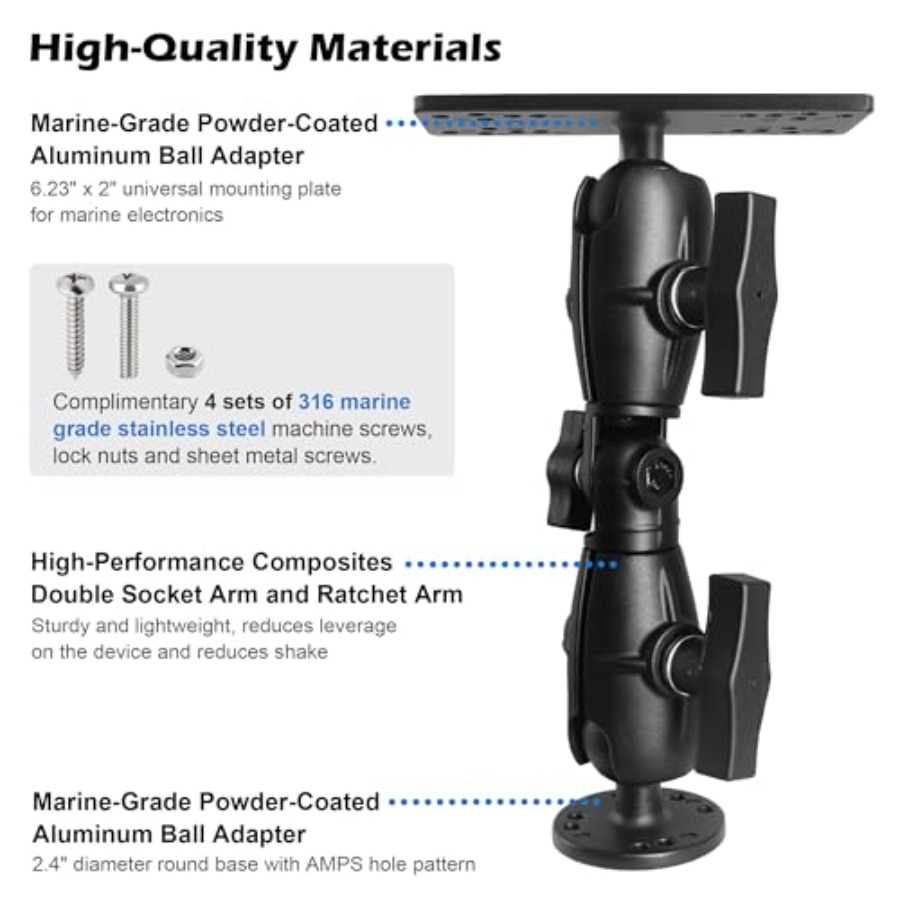 Boat/Kayak/Fishing Ball Fish F - đánh giá và giá Fishing Kayak Fish Finder Mount