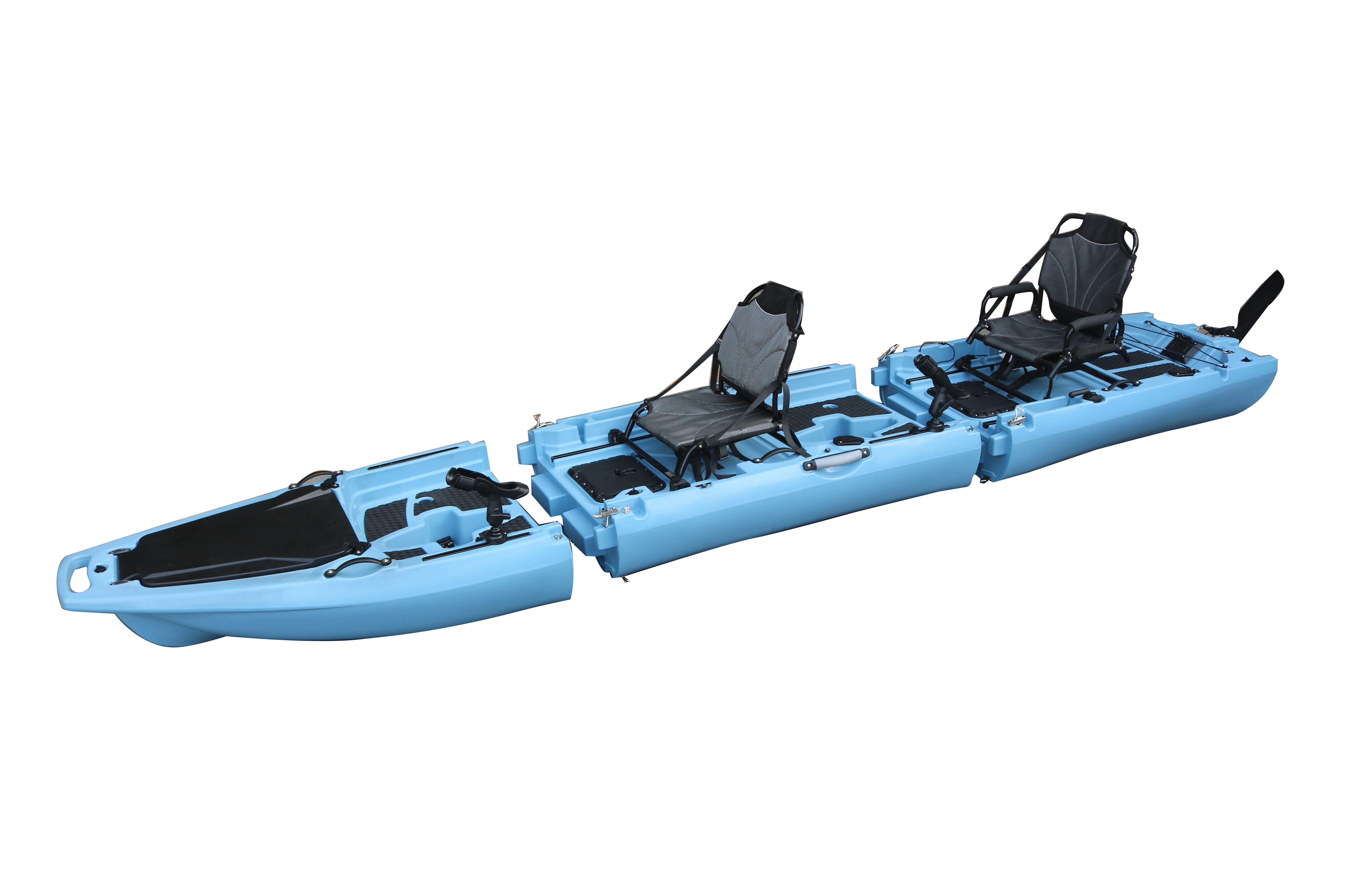 14FT 2 Person Detachable  Peda - đánh giá và giá Fishing Kayak Sit On Top
