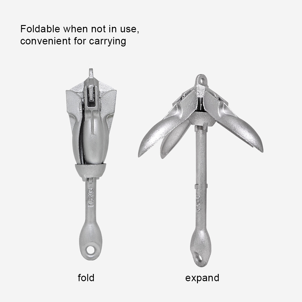 0.7KG 1.5KG Grapnel Anchor wit - đánh giá và giá Fishing Kayak Anchor