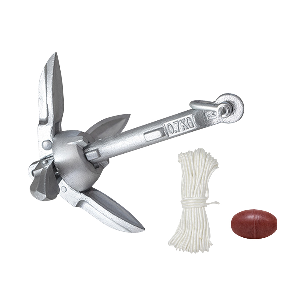 0.7KG 1.5KG Grapnel Anchor wit - đánh giá và giá Fishing Kayak Anchor