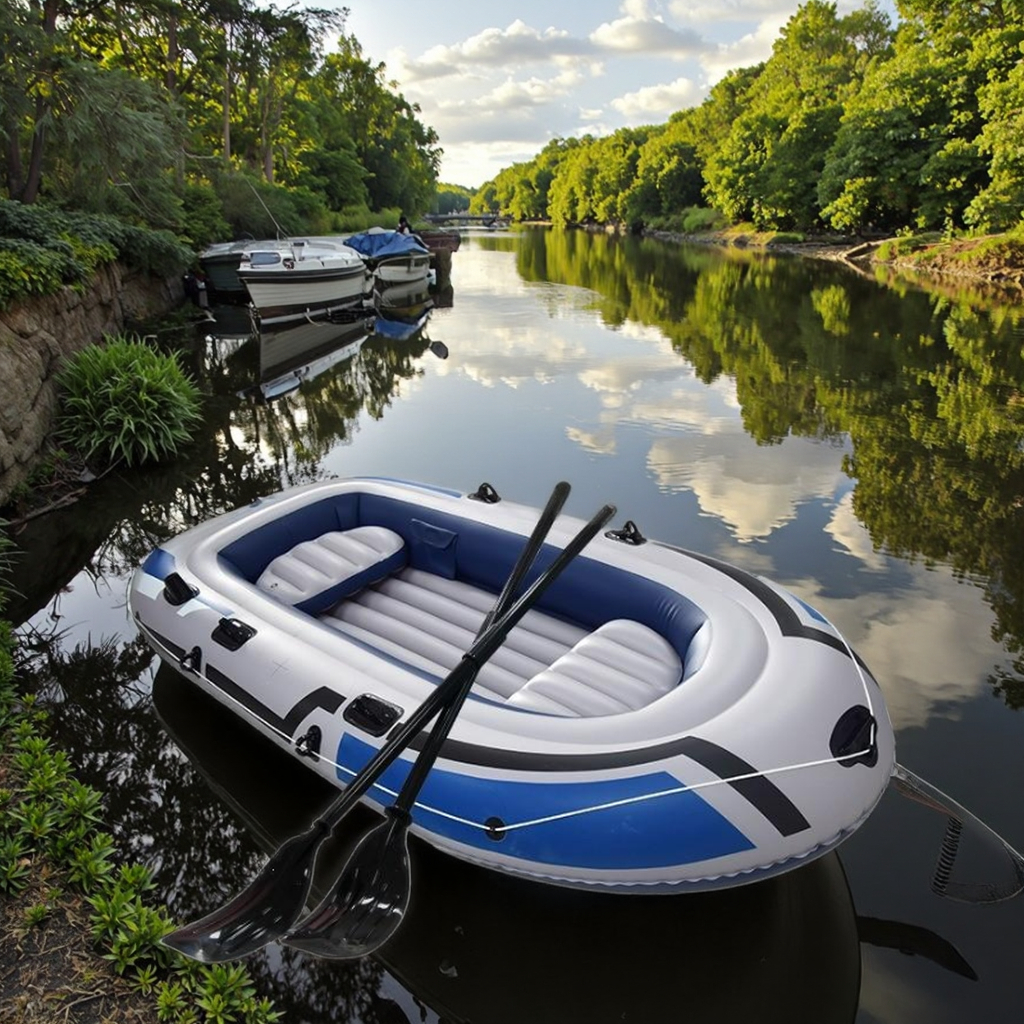 Portable Assault Boat 2/3/4 Pe - đánh giá và giá Fishing Kayak Inflatable