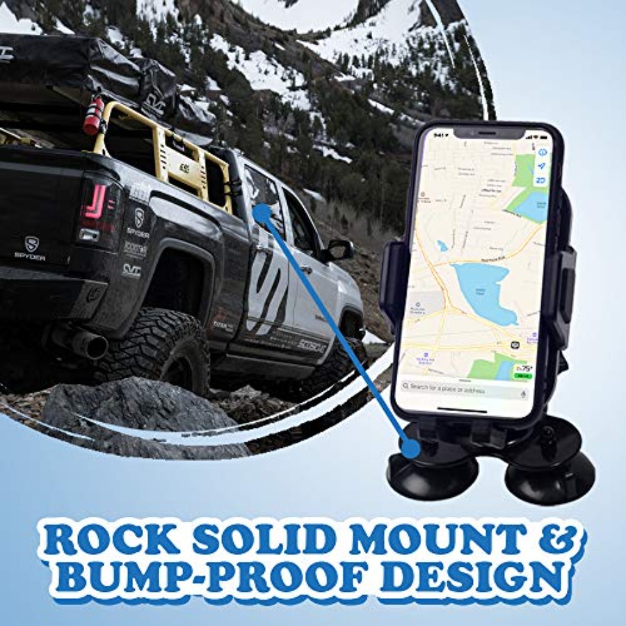 Strong Suction Phone Mount Bas - đánh giá và giá Fishing Kayak Fish Finder Mount