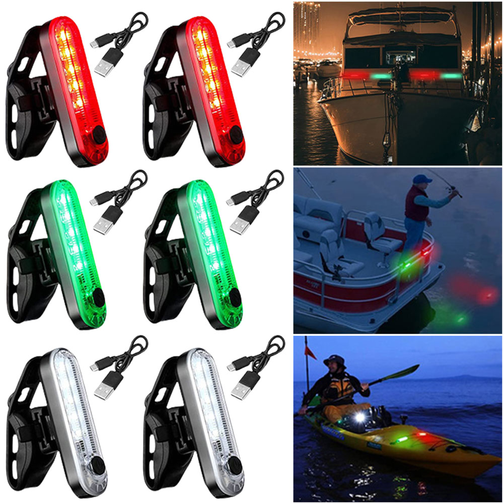 LED Boat Navigation Light USB  - đánh giá và giá Fishing Kayak Storage Bag