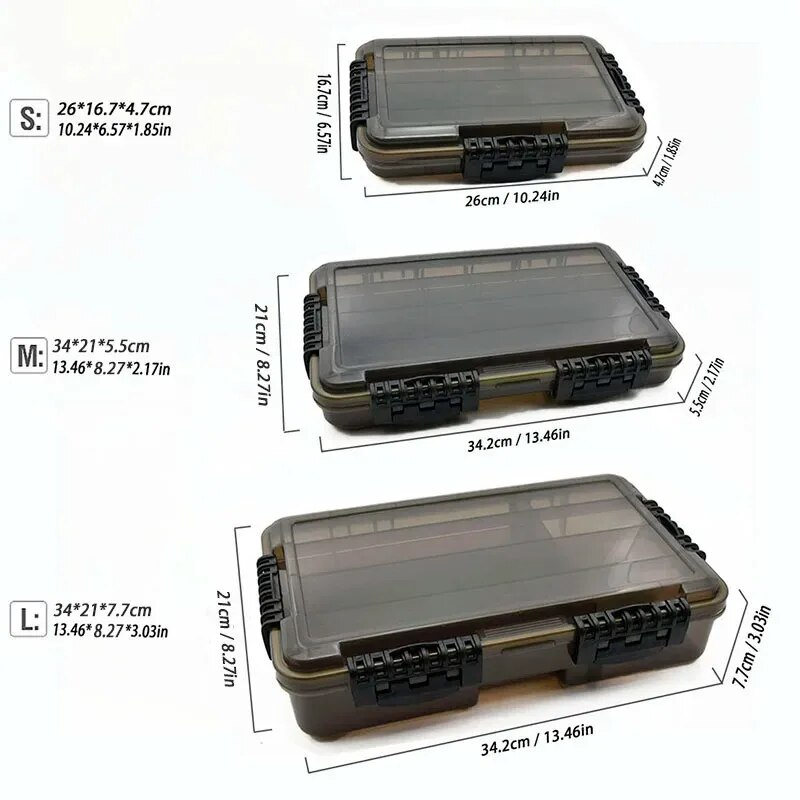 Waterproof Fishing Tackle Box  - đánh giá và giá Fishing Kayak Crate