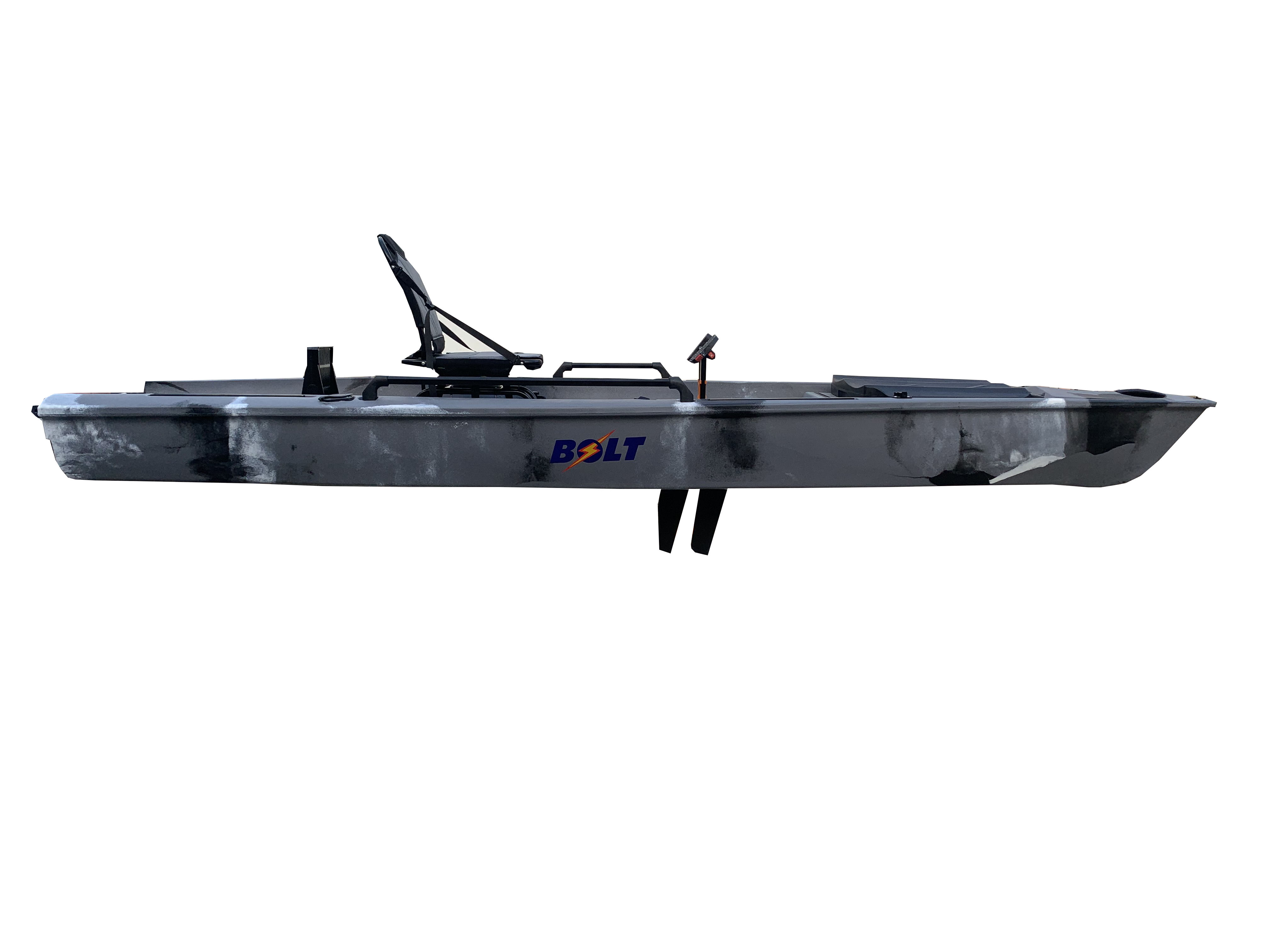 New Develop 4m Single Skiff Bo - đánh giá và giá Fishing Kayak Sit On Top