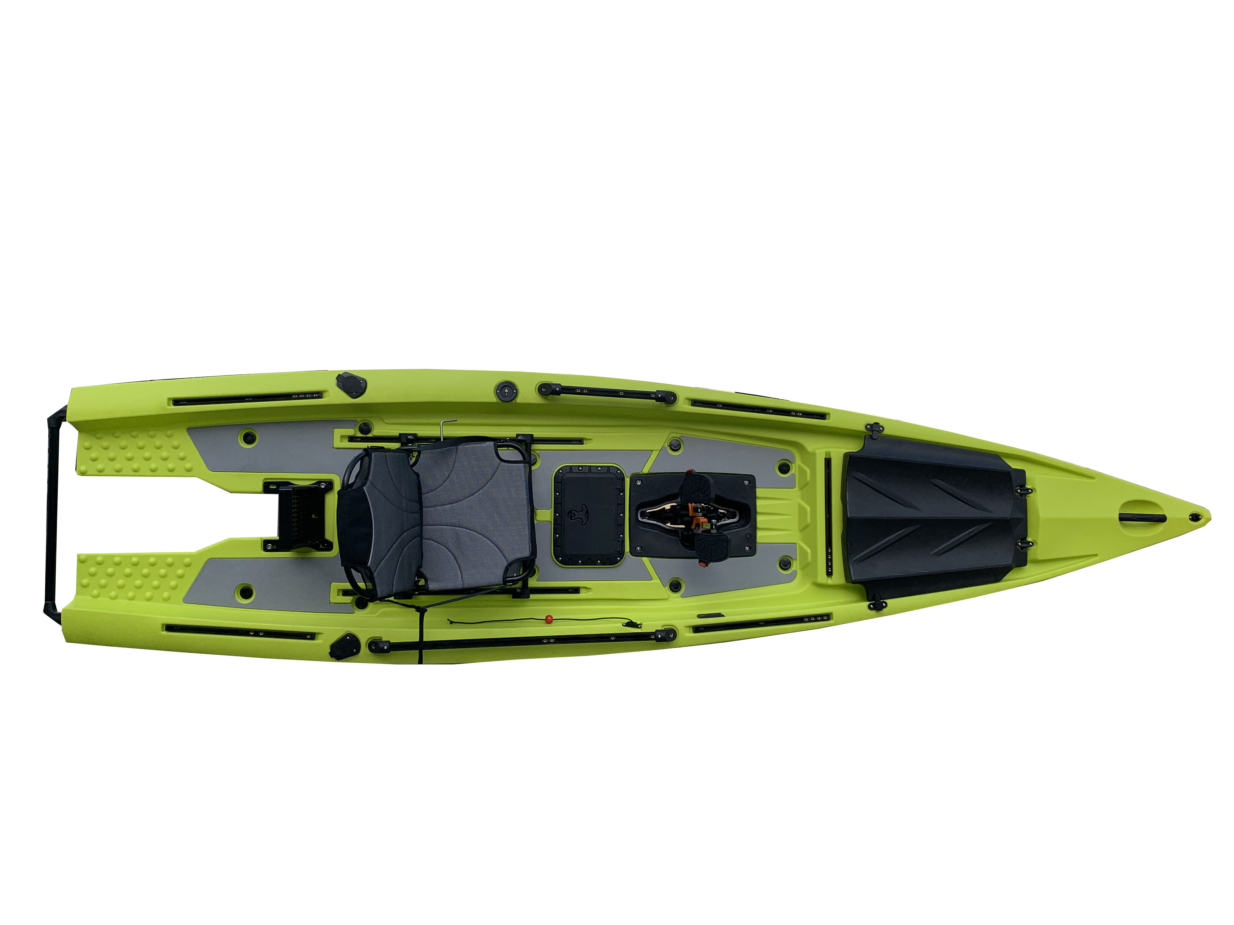 New Develop 4m Single Skiff Bo - đánh giá và giá Fishing Kayak Sit On Top