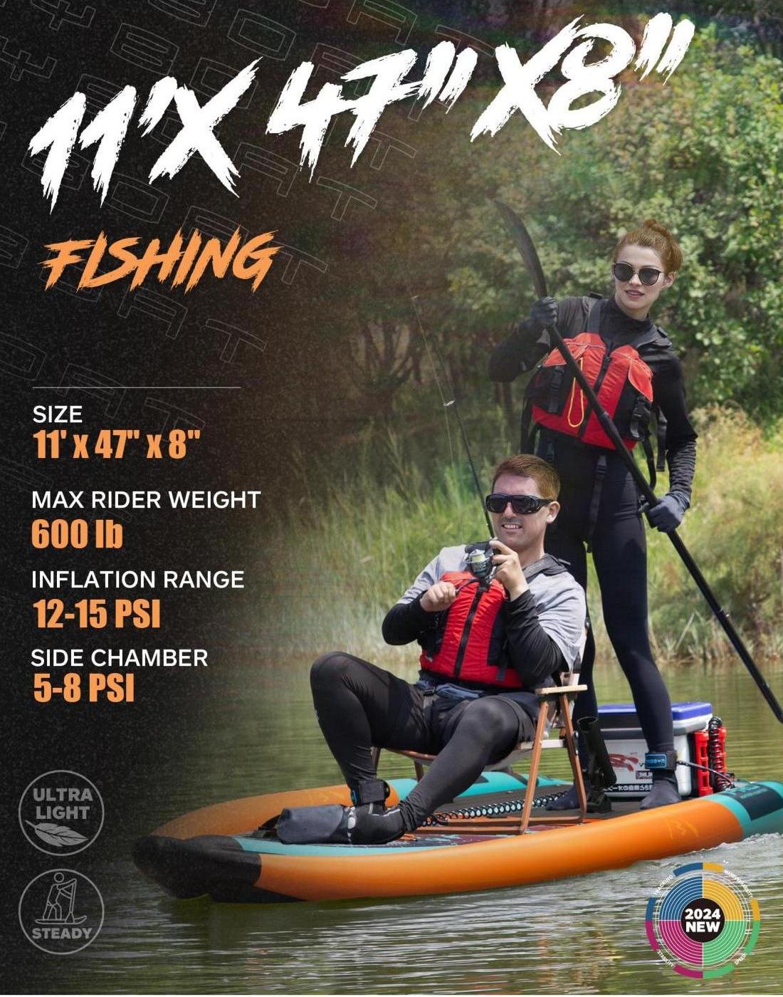 2 Person Inflatable Kayak for  - đánh giá và giá Fishing Kayak Seat