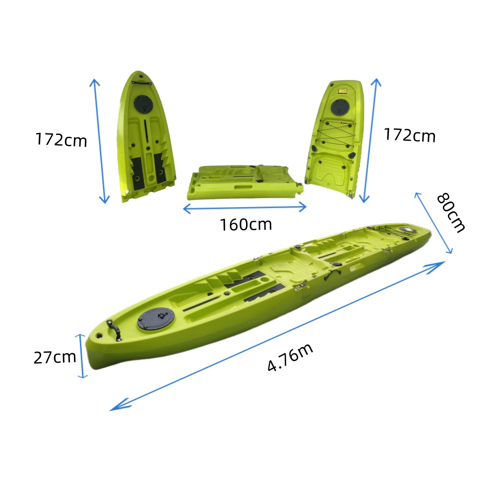 New Modular Tandem Double Sit- - đánh giá và giá Fishing Kayak Sit On Top